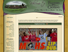 Tablet Screenshot of flanderscrossing.org